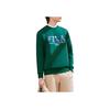 FILA X V&A Collaboration Morgan Series Floral Bird Pattern Crewneck Pullover American Casual Knit Sweatshirt Men sweatshirt F11M418201F-DG