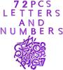 Colorful 3D Embroidered Alphabet & Number Patches for Clothing Decoration