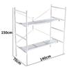 Multifunctional Mobile Folding Scaffold with Full Set of Accessories