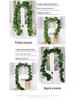 Artificial Rattan Creeping Fig, Pothos & Ivy Vine Decoration