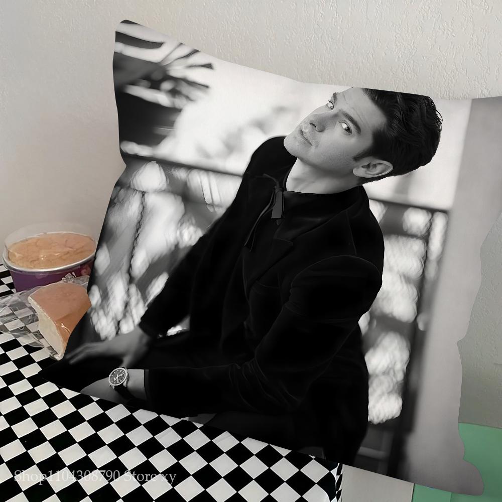 Andrew Garfield Pillow Case Square Pillow Bedroom Sofa Leisure Comfort Cushion Car Living Room Home Decoration
