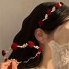 Ein Elegantes Rosen-Haarband, ein Hochwertiges Vintage-Haaraccessoire für Damen—Perfekt für den Alltag, Reisen und Partys, Geeignet für Alle Jahreszeiten