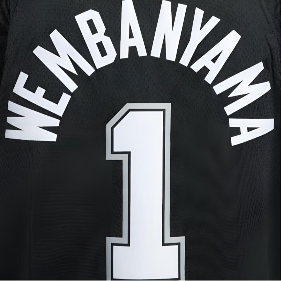 Nike Victor Wembanyama San Antonio Spurs City Edition Nike NBA Swingman Trikot für große Kinder HM5996-013