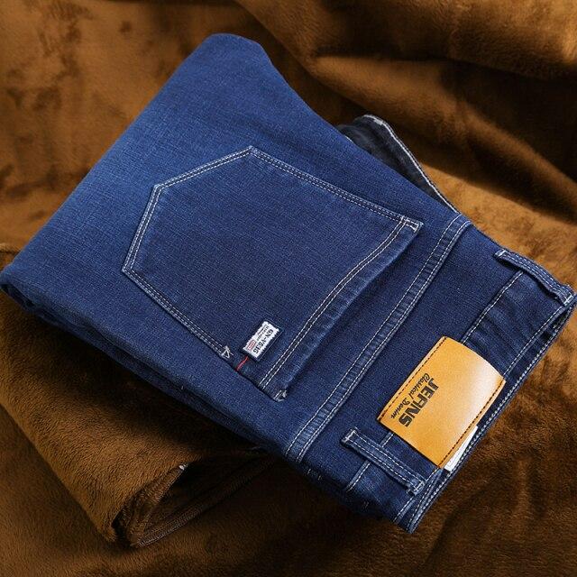 Buy Autumn Winter Men 'S Blue Straight 