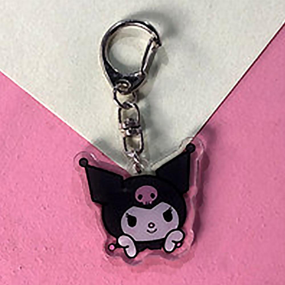 Cartoon Double-Sided Acrylic Keychain Cute Bag Pendant Headphone Cover Pendant A Birthday Gift For Girlfriend