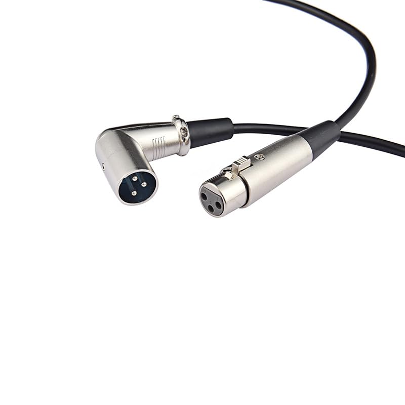 1 Multifunctional Practical 3-Pin XLR Patch Cable, Female to Male, 20cm