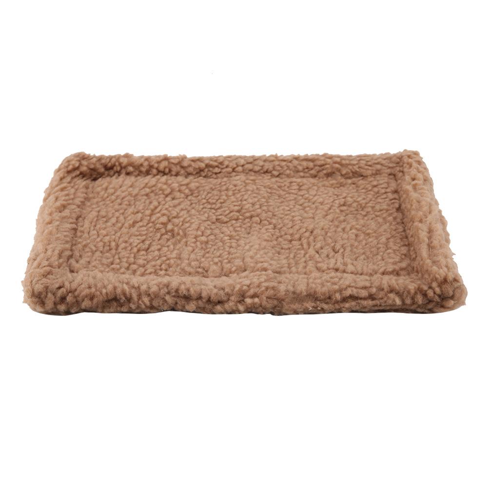 Hedgehog Guinea Pig Bed Mat Rectangular Plush Cushion Hamster House Nest Pet Supplies