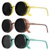 Retro Steampunk Sunglasses Polarized ND Filter Adjustable Tint Sun Glasses For Sunny Shady Places Neutral Density Men Women