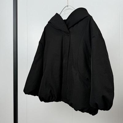 Short White Thickened Cotton Clothes Women's Winter New Fashion Warm Jacket