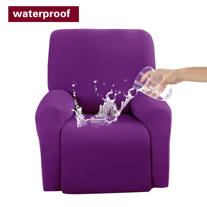 Water-Repellent Split Recliner Chair Cover Elastic Armchair Cover Single/Loveseat/ Sofa Non-Slip Sofa Covers For Living Room