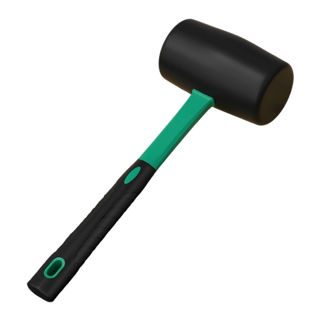 Professional Rubber Hammer For Flooring Projects AntiVibration Design Safe Grip Handle Durability Rubber Materials