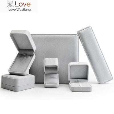 Oirlv Round Corner Series Gray Ring Necklace Earrings Jewelry Box Original Design Gift Box Customisable