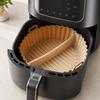 Food Grade Silicone Baking Tray Creative Circular Oven Mat Silicone Air Fryer Liner  Air Fryer Use