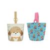 Large Capacity Canvas Handbag Puppy Mummy Bag Sweet Retro Bear Bucket Bag  Girls
