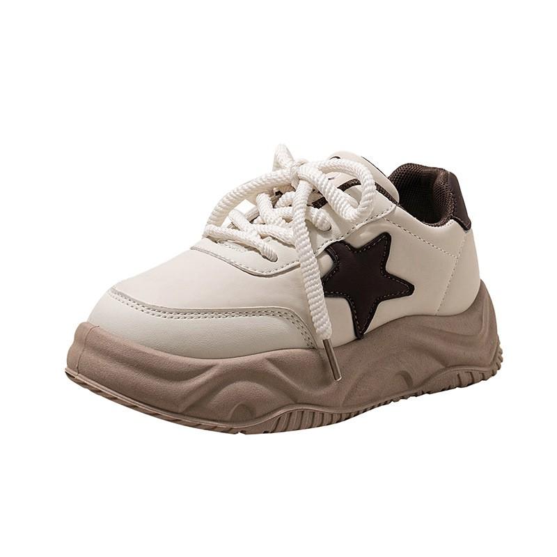 Kids Casual Sneakers Girls Boys Lightweight Flat Shoes With Rubber Sole