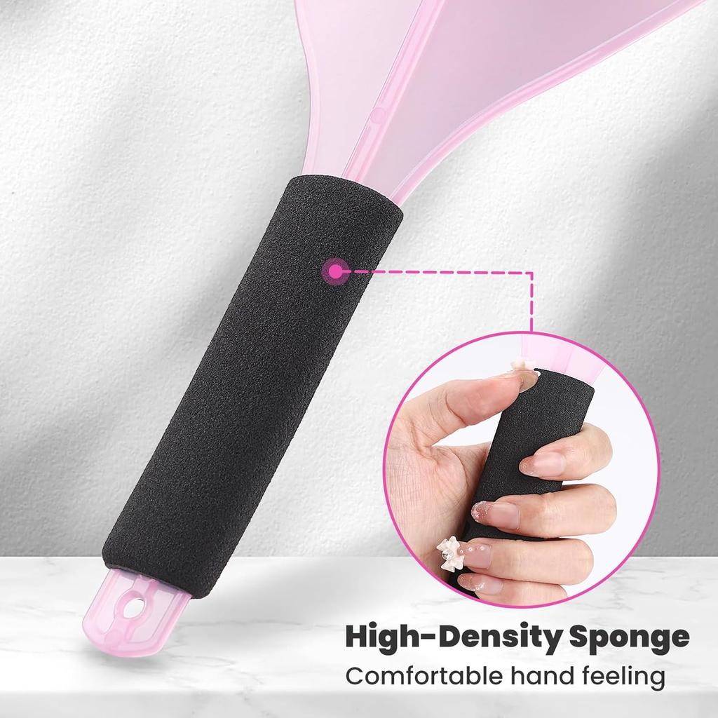 1/3pcs Hair Salon Face Shield Plastic Haircut Face Protector Mask with Sponge Handle Reusable Face Mask Cover Makeup Protector