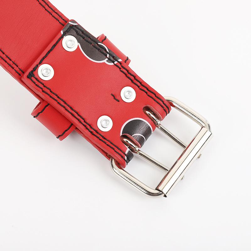 Squat Hard Pull Weightlifting Belt Support Bench Push Belt Pressure Protection Belt Fitness Belt