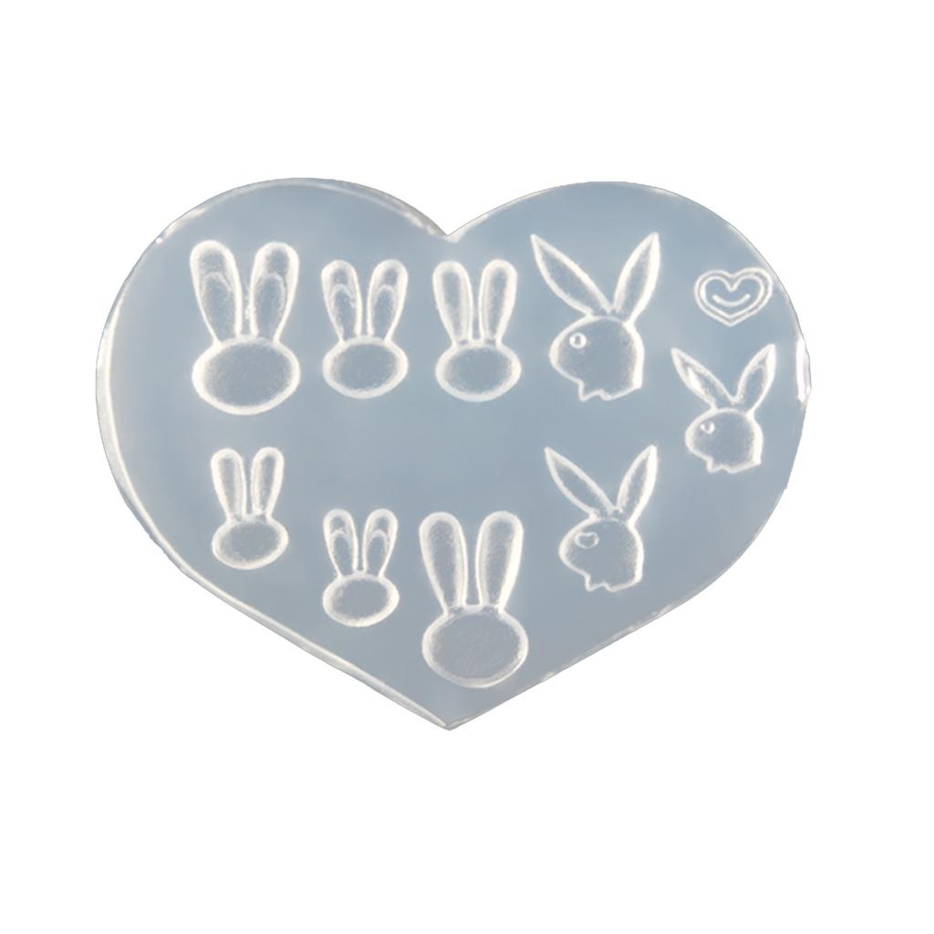 Silicone Nail Carving Molds Nails Stencils DIY UV Gel Manicure Tools Silicone Stamping Nail Art Molds Silicone Material