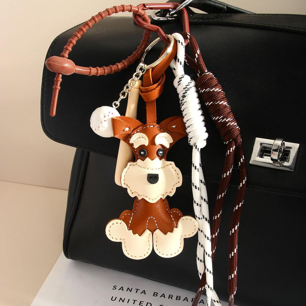 Bag Charm Women's Bag Pendants Cartoon Puppy Cute Versatile Sweet Bag Charms Fashionable Versatile High Quality Keychains For Girl