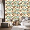 Stylish Colorful Flowers Wallpaper for Living Room and Bedroom 50x1000