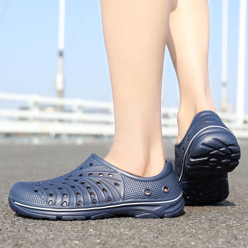 MAEDEF Men's Sandals Non Slip Breathable Lightweight Clogs Fishing Shoes for Men Indoor Outdoor Beach Casual Slippers Men Shoes