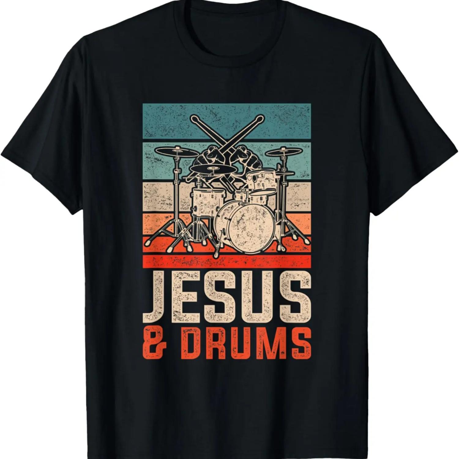 Jesus And Drums Jesus T-Shirt (2) S