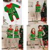 Charming Holiday Themed Family Pajama Set For Kids And Adults Featuring Letter Design