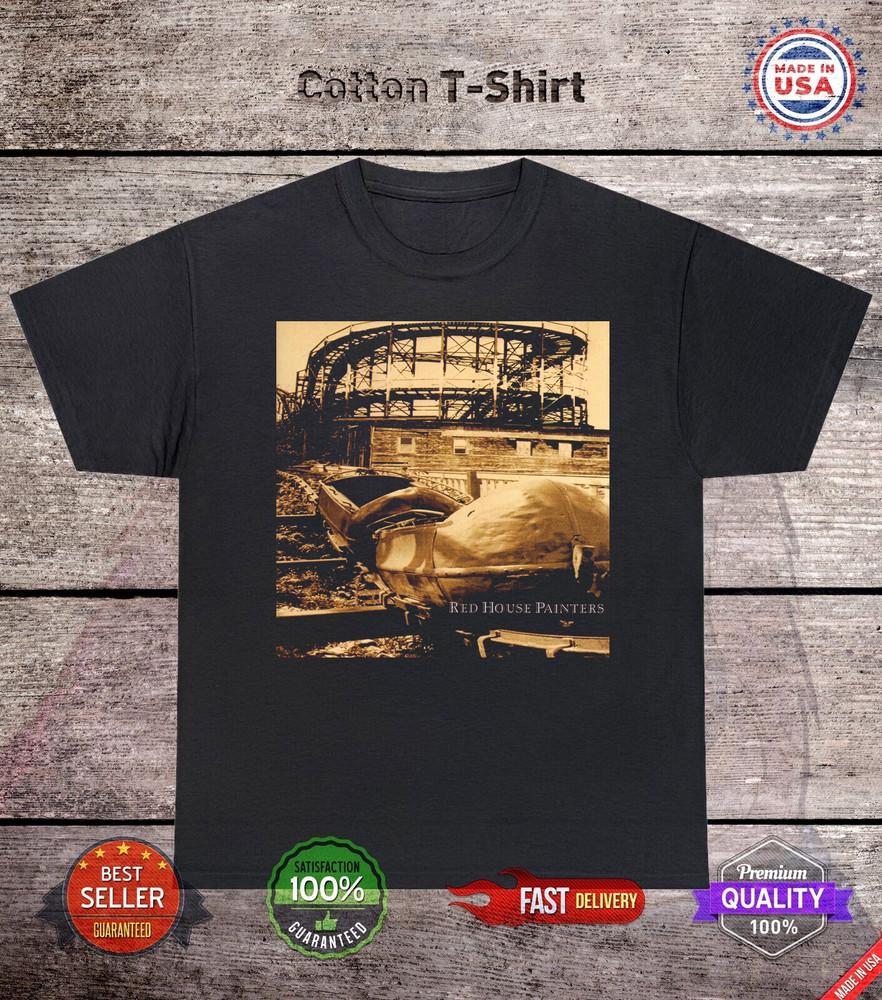 Red House Painters Band Self Titled Album  Full Size S-5XL Unisex T-Shirt XXL