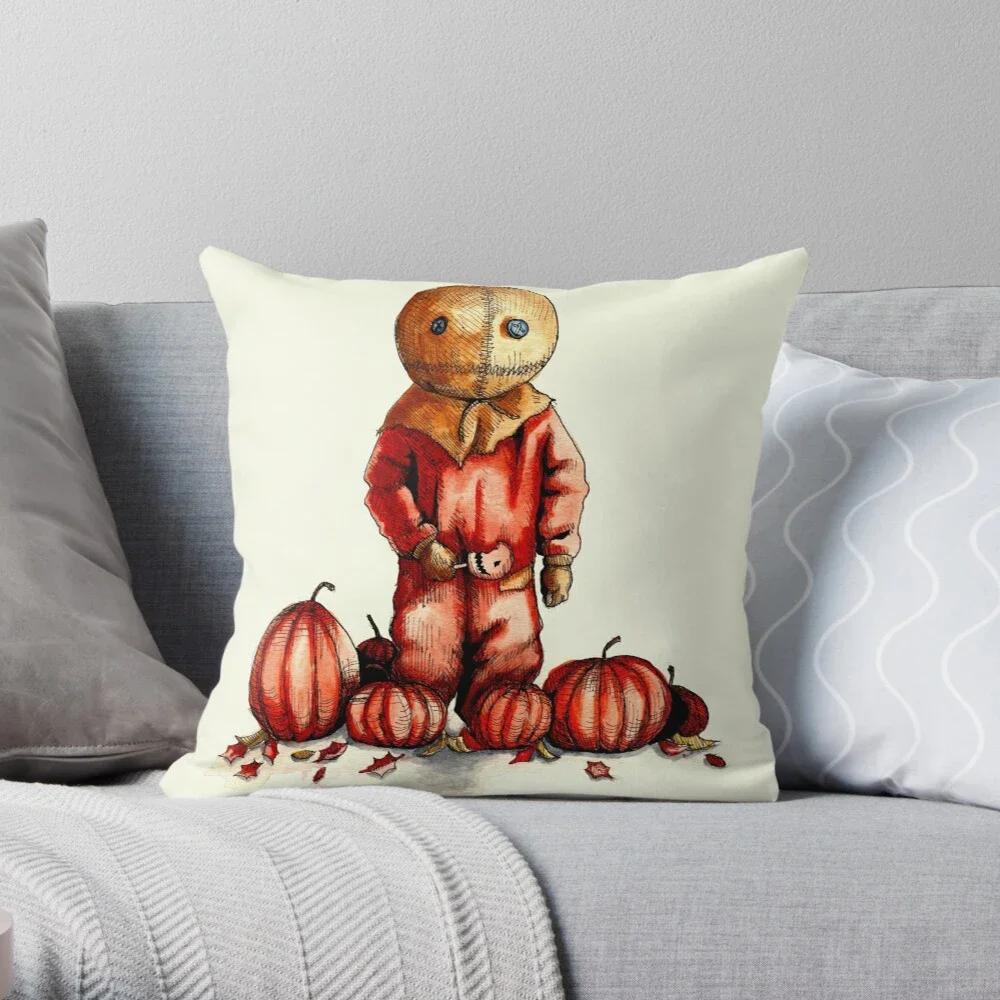 Skeleton Black Series Decorative Home Pillow Case Cushion Covers Autumn X  Modern Living Room Sofa Bed Halloween