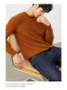 Men's 100% Cashmere Crew Neck Sweater - British Style Slim Fit for Autumn/Winter