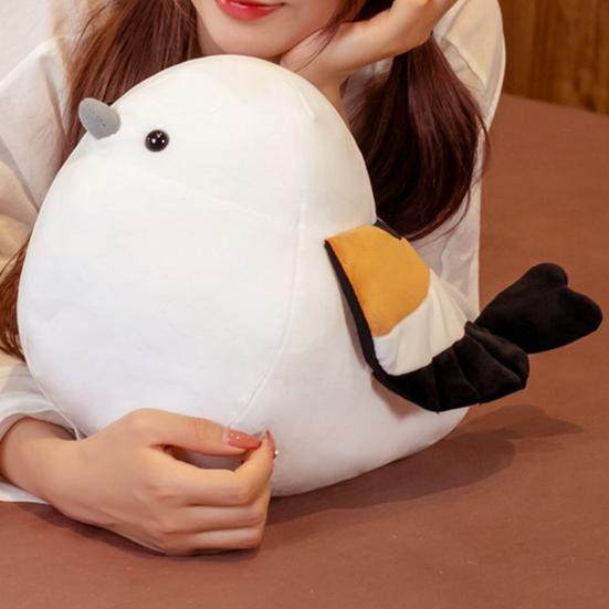 Skin-friendly Stuffed Bird Doll Wearable Photograph Prop Breathable Home Decorative Bird Stuffed Doll