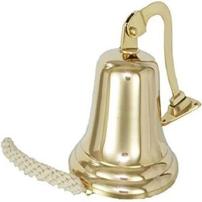 11" Brass Ship Bell Polished Premium Nautical Boat's Bell Maritime - Jumbo Bells