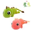 Cute Dinosaur Plush Toy Pillow For Kids Room Decoration Red And Green, 58cm And 75cm