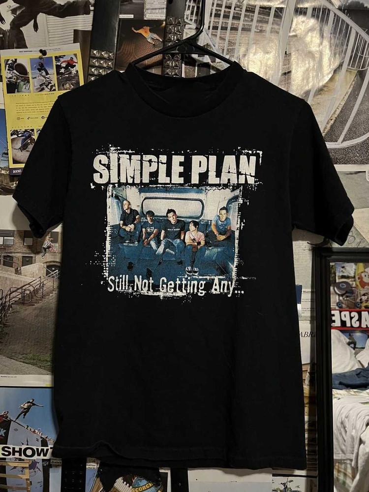 Band Simple Plan Still Not Getting Any Unisex T-Shirt All Size S To 5XL MC214 Unisex T-Shirt S