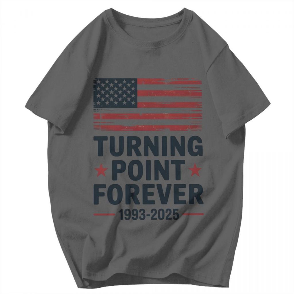 Men T Shirt Turning Point USA Vintage Gifts Y2K Graphic Anime Unisex Clothes T Shirts
