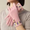 Velvet Touch Screen Gloves Non-slip Warm Gloves NEW Winter Thickened Gloves  Winter