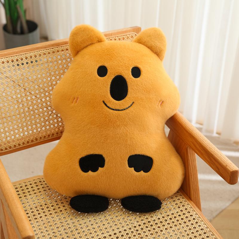 

Nordic style smiley koala throw pillow plush toy doll koala doll home sofa pillow children s rag doll 35cm（0.3kg）