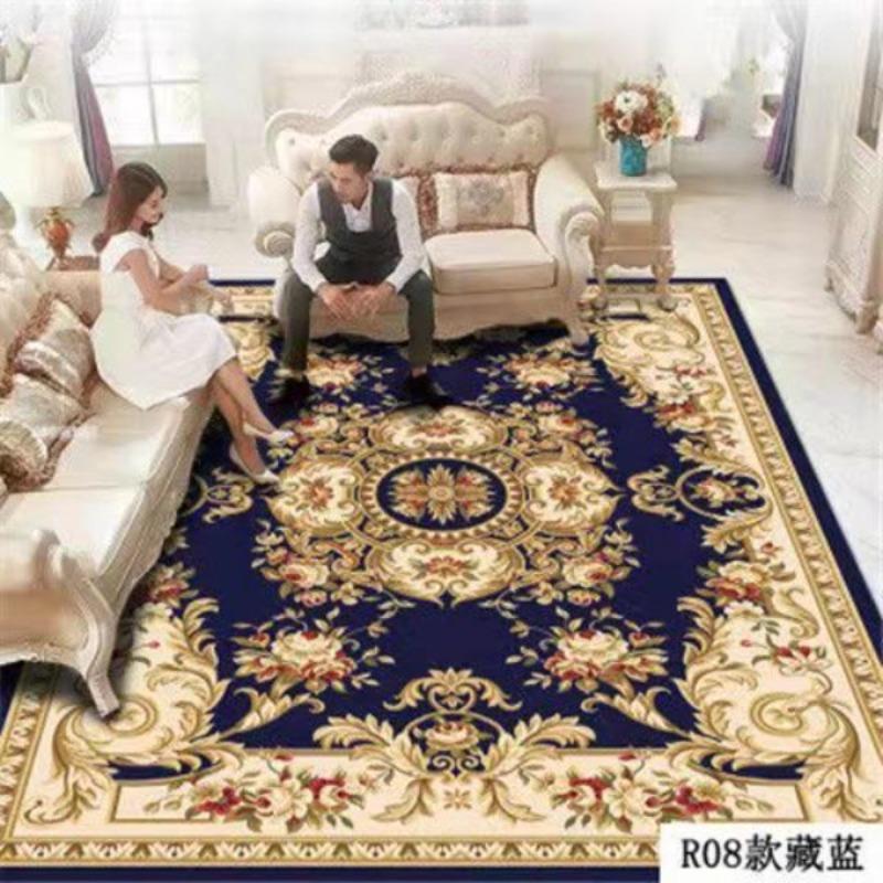 European Style Living Room Carpet, Sofa, Coffee Table Carpet, Large Area Bedroom Bedside Carpet