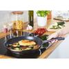 TEFAL G713SB45 Daily Cook Set 11 Pièces INOX : Casserole 16 Cm + Faitouts 20 Et 24 Cm Avec Couvercles + Poêle 28 Cm + 5 Ustensiles