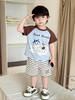 2026 Summer Cartoon Kids' Short-Sleeve Two-Piece Set