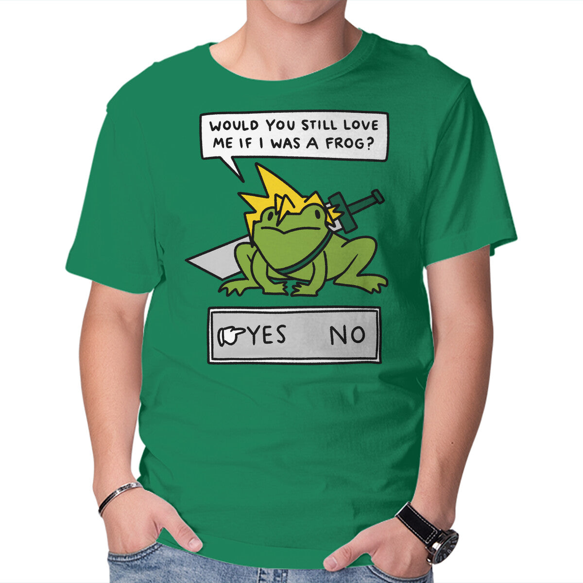 Unisex Crew Neck T-Shirt Would You Still Love Me Graphic Short Sleeve Casual Tee S