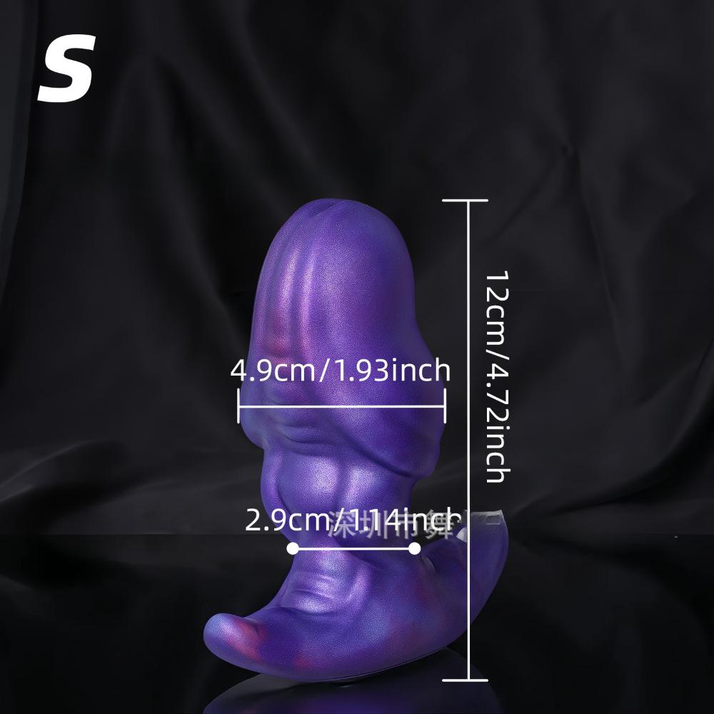 Extra Large Silicone Anal Plug - Super Soft Stretching Trainer for Advanced Users, Giant Butt Plug for Women & Men, Stretching Sex Toy