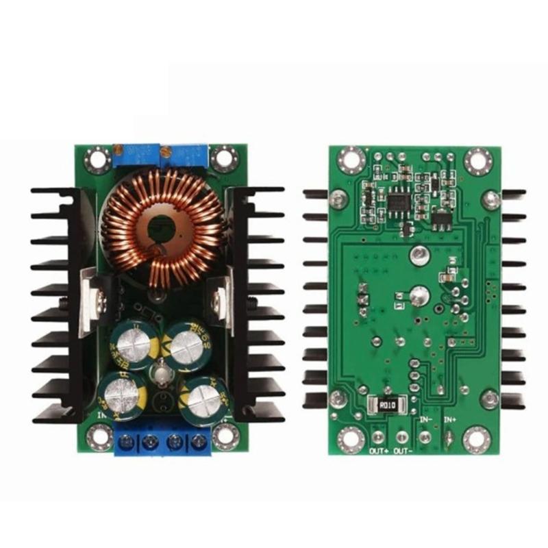 9A 300W DC5-40V to 1.2-35V Conversion with Intelligent Heat Regulation and Metal Construction
