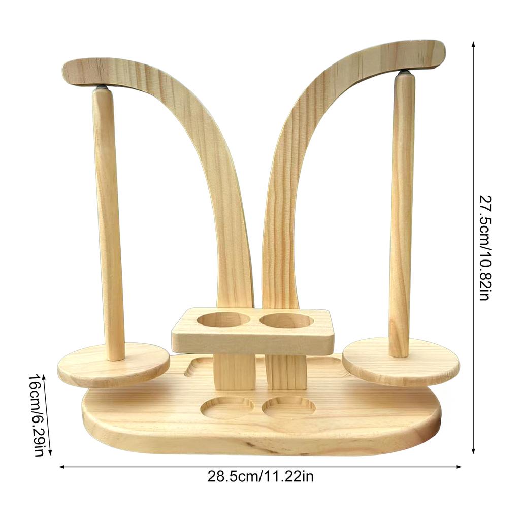 Yarn Holder Knitting Tools with Magnetic Base 360 Degree Rotating-Bobbins-Winder for Knitting and Crochet Crafts