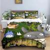 Chinese Chinchillas Cat Fashion Anime 3D Print Bedding Set Duvet Cover Comforter Bed Youth Kids Girl Boys Gift Home Textile