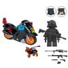 Collection-Boys' Police Commando Minifigure Building Block Toys