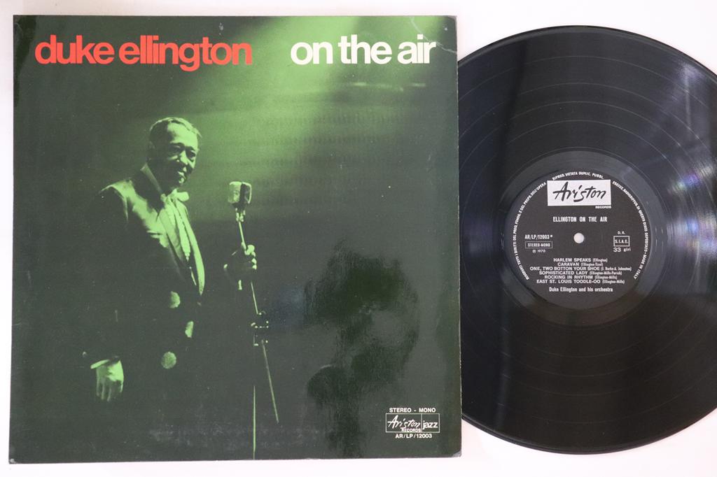 LP Record DUKE ELLINGTON  Ellington On The Air ARLP12003 ARISTON 1970 Italy Jazz Used