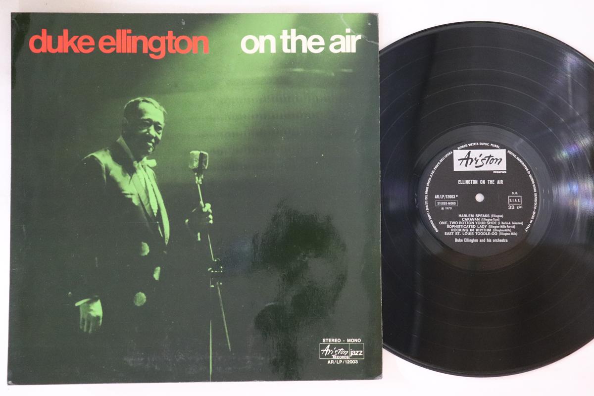 

LP Record DUKE ELLINGTON Ellington On The Air ARLP12003 ARISTON 1970 Italy Jazz Used