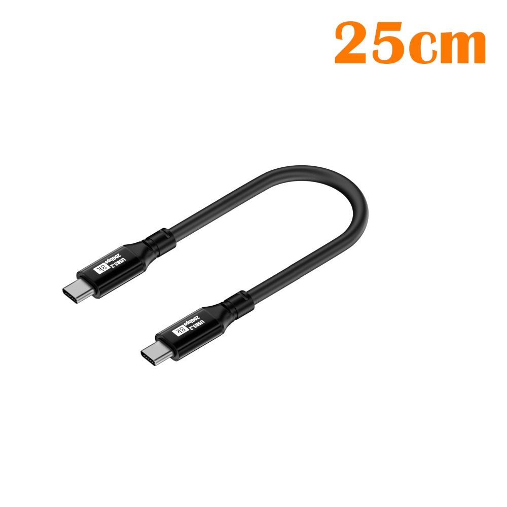 8K@60Hz Fast Charging Line PD 100W Data Cord for Mobile Phone 15 Pro Max Laptop