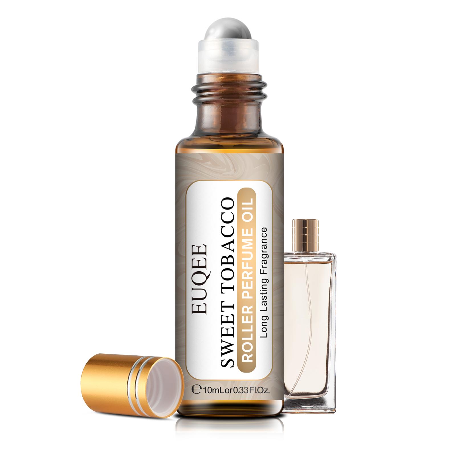 

5Pcs EUQEE Roller Парфумерна олія для зволожувача Аромат D-Jadore Angle Фрезія Кокос і ваніль Квіткова ефірна олія для дифузора DIY Perfume 5pcs-Sweet Tobacco